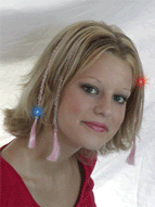 Flashing Hair Braid Clip Pack of 10