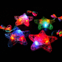 Flashing Star Necklace Pack of 40