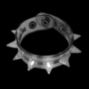 Flashing Spikey Punk Bracelet (Soft) Pack of 10