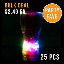 Buy Novelty Light Up Glasses For Drinking From $2.50/pc